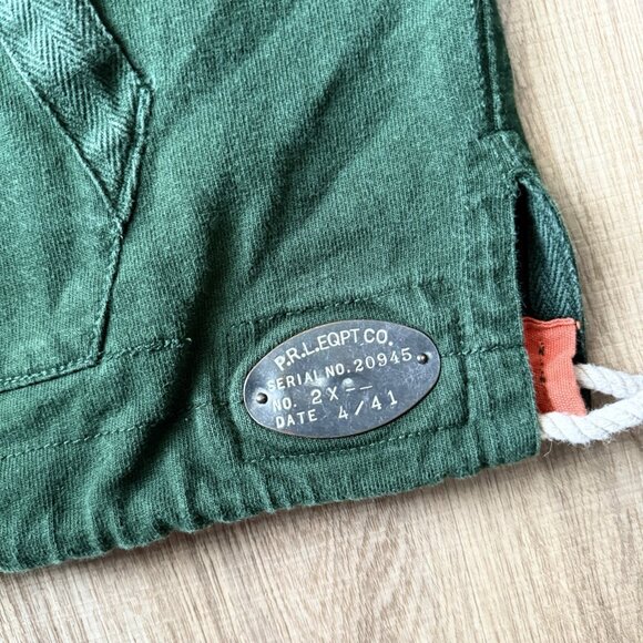 Vintage Polo Ralph Lauren Outfitters Fish & Game Club Rugby Hoodie Men’s Sz M - Picture 6 of 7